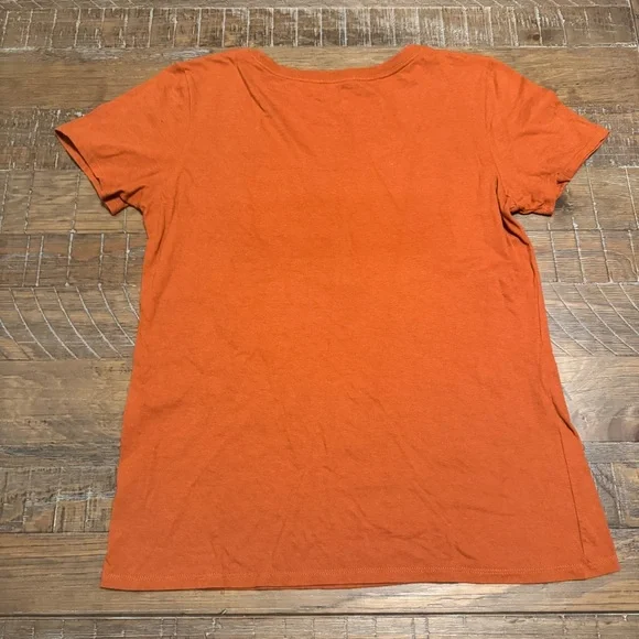 Nike Texas Longhorns T-Shirt Women’s Size Small Burnt Orange Athletic Tee - Picture 7 of 13